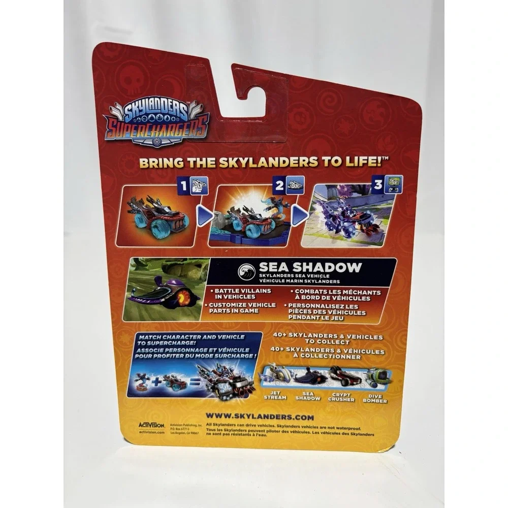 Skylanders SuperChargers‎ Sea Shadow Vehicle Activision 2015 New